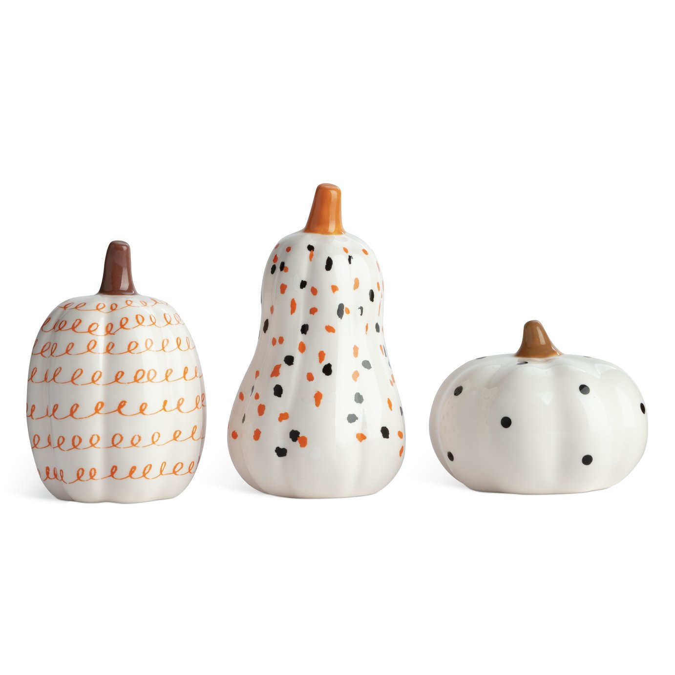 Argos Home Ceramic Pumpkin Table Decoration | argos.co.uk