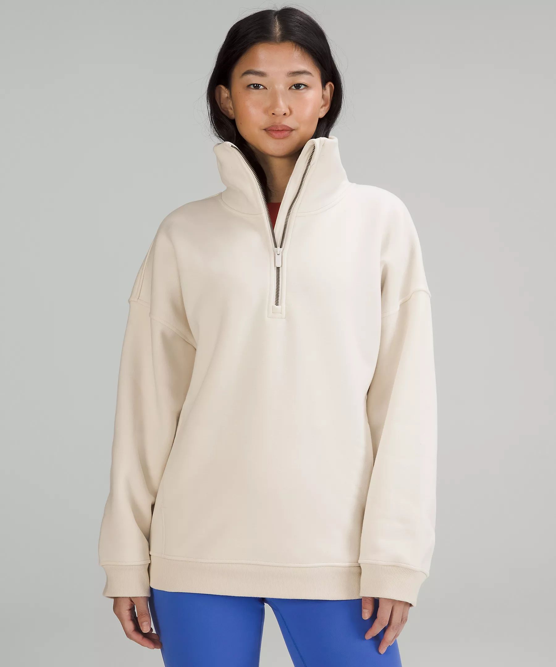 Thick Fleece Half Zip | Women's Hoodies & Sweatshirts | lululemon | Lululemon (US)