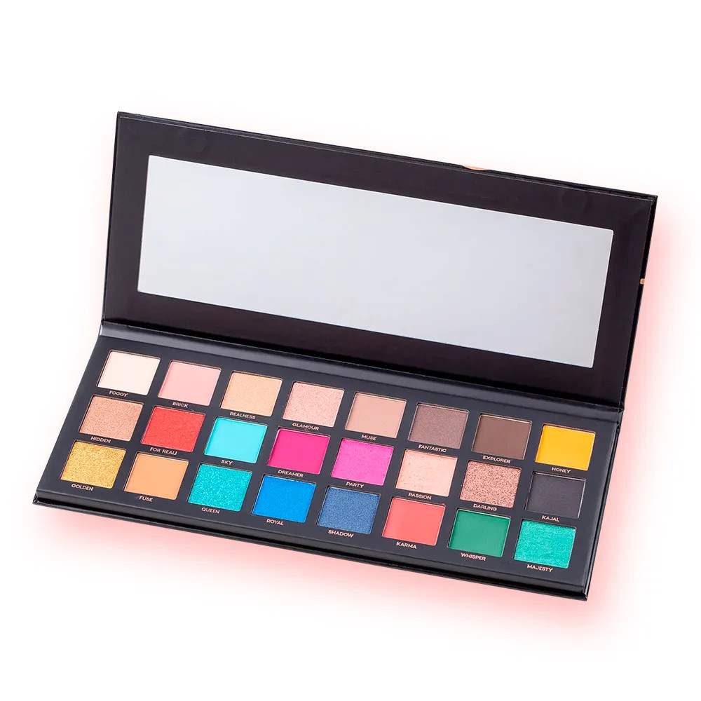 Paleta de Sombra em Pó Océane Eyeshadow 24 Shades 28 g | Amobeleza (BR)