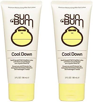 Sun Bum Sun Bum Cool Down Aloe Vera Lotion Vegan and Hypoallergenic After Sun Gel With Cocoa Butt... | Amazon (US)