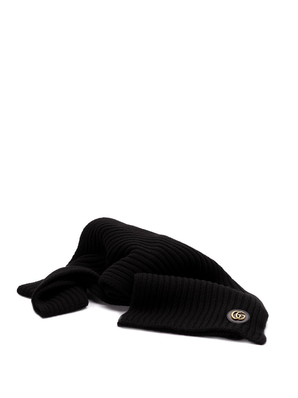 Knit Scarf With Patch | Spinnaker Boutique