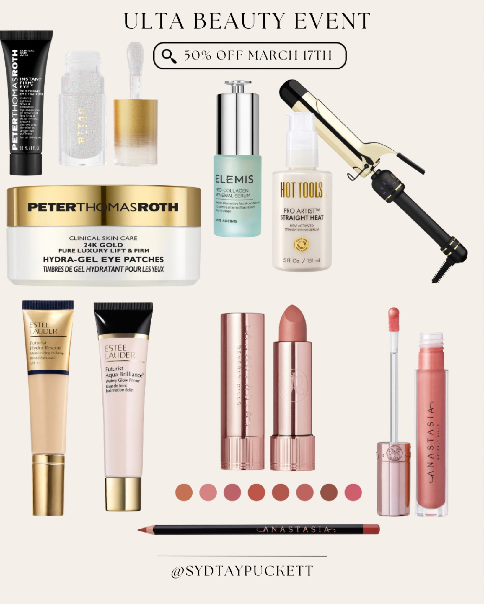 Ulta semi annual beauty event! 50% off todays deals! 



#LTKbeauty #LTKfindsunder100 #LTKsalealert