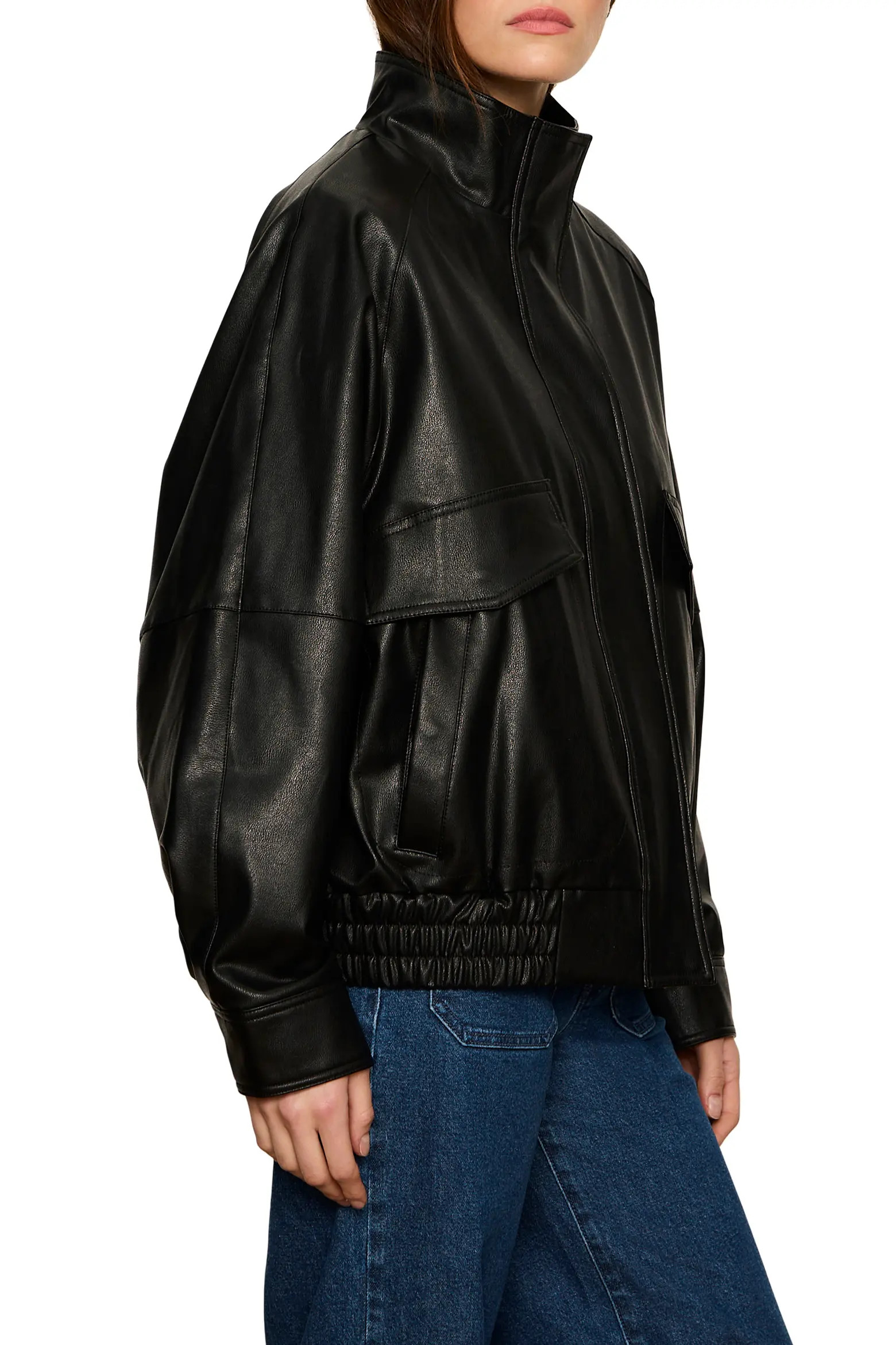 Sanctuary Alana Faux Leather Jacket (Women) | Nordstrom | Nordstrom