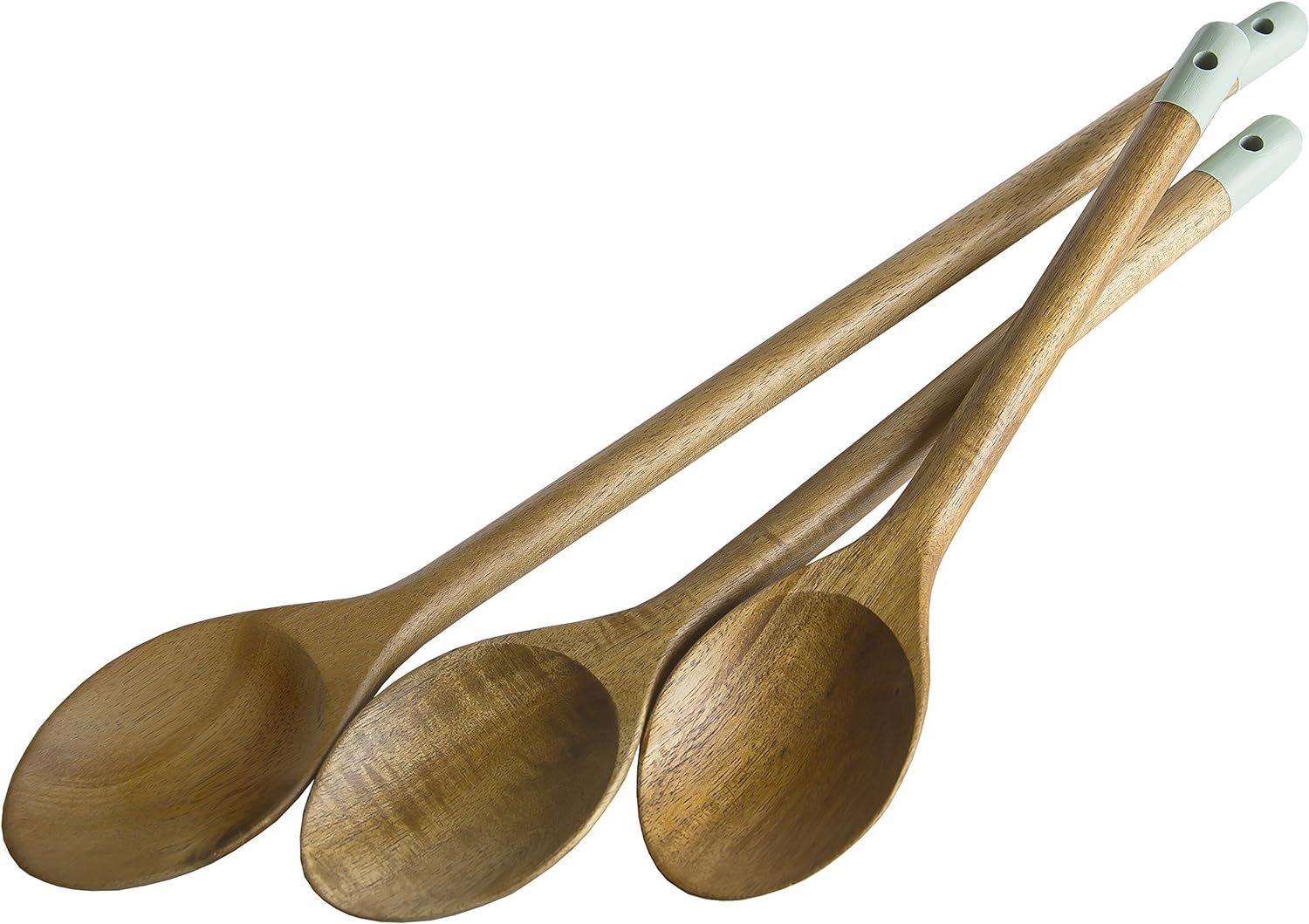 Jamie Oliver Wooden Serving Spoons - Cooking Utensils for Baking, Mixing and Serving - Set of 3 | Amazon (CA)