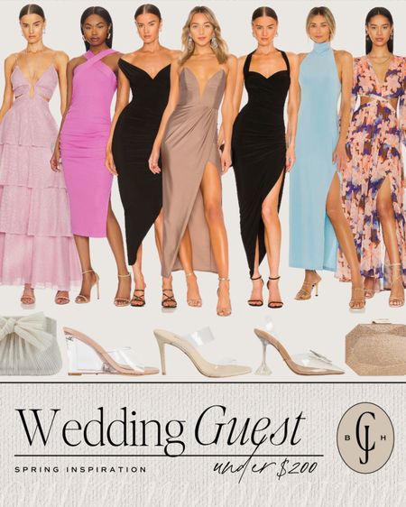 Spring Wedding guest style inspiration under $200. Cella Jane #wedding 

#LTKSeasonal #LTKstyletip #LTKwedding