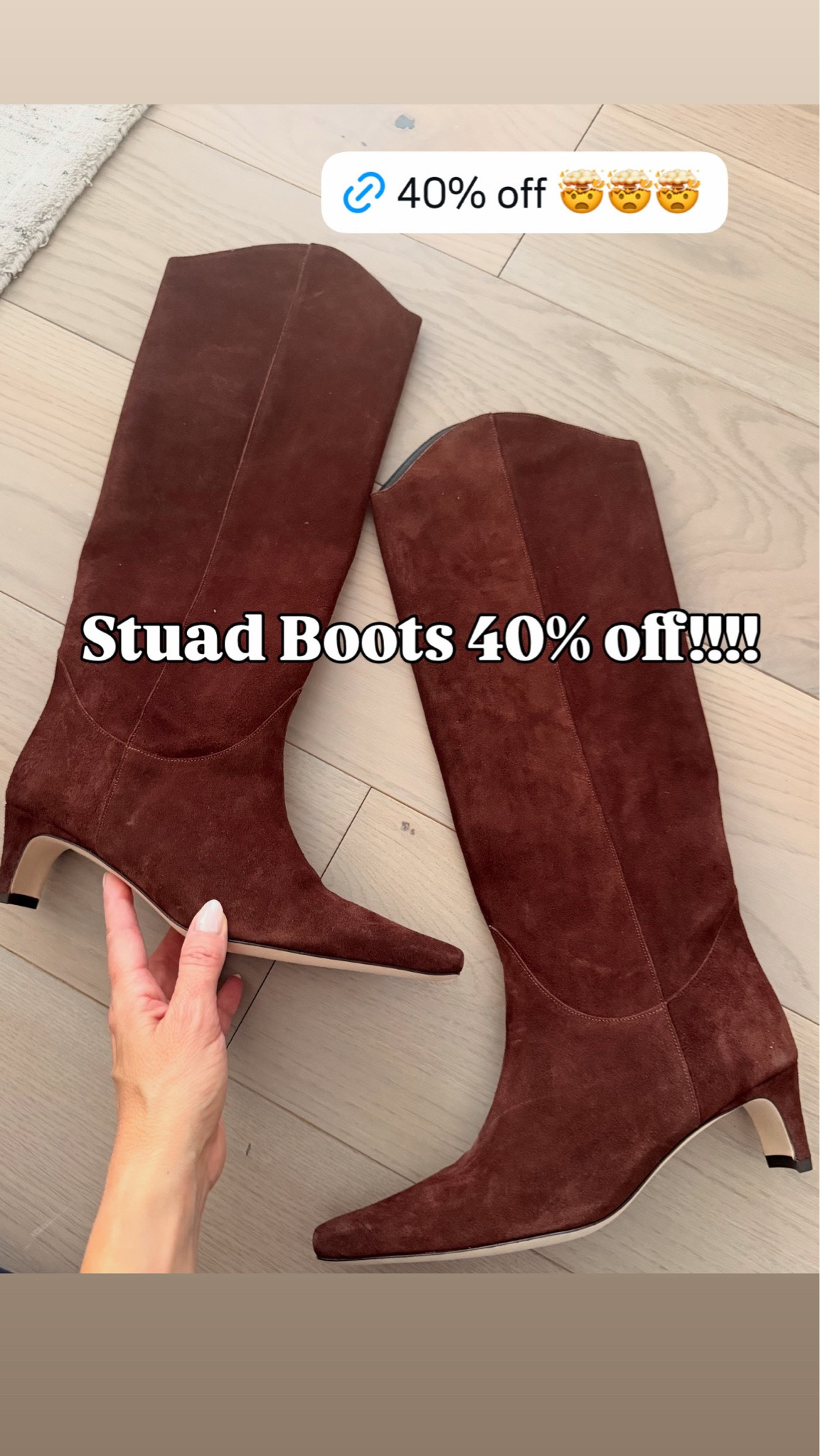 Literally the perfect ball boot. I cannot believe these are 40% off.

#LTKNYFW #LTKgrwm #LTKOver40