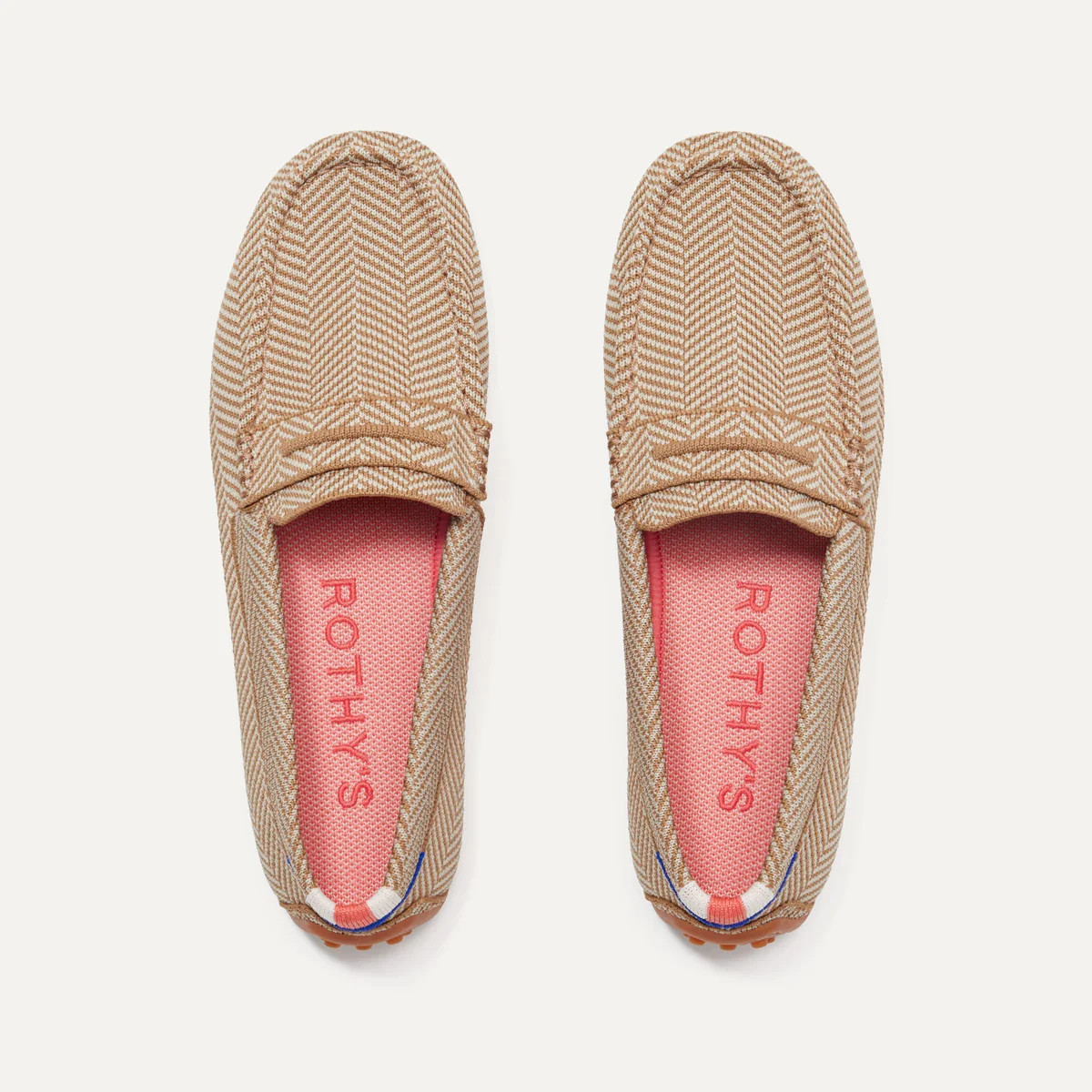 The Driver in Tan Herringbone | Women's Driving Loafers | Rothy's | Rothy's