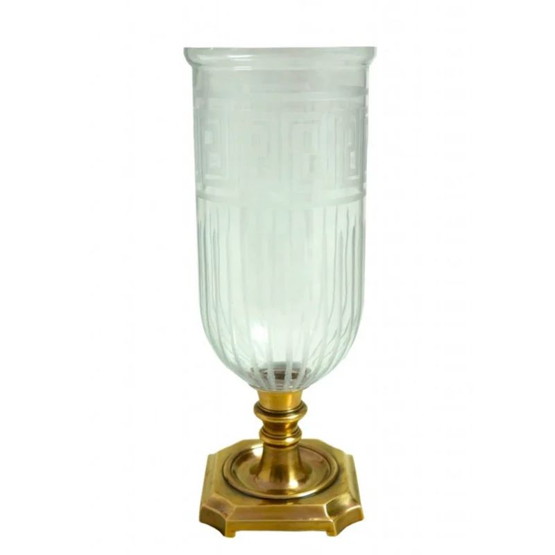 Brass Hurricane Collection Hurricane Candle Holder by The Enchanted Home , The Enchanted Home | Wayfair North America