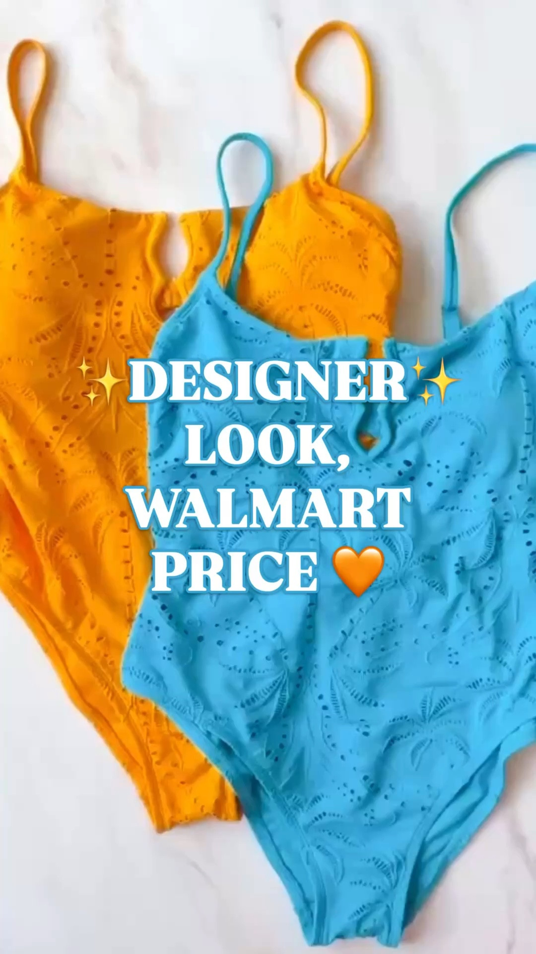 Trina Turk look for less | eyelet one piece swimsuit | designer swimsuit dupe | one piece swimsuit women | Walmart swimsuit | vacation outfits beach | women’s one piece | full coverage swimsuit women

Trina Turk’s eyelet one piece runs $90. This one is $28 at Walmart and she is already selling out.

The eyelet embroidery is the detail that makes this look like it came from somewhere it did not. 

Delicate, feminine, and the kind of texture that reads expensive at every angle. V-wire front. Adjustable straps. Secure S-hook closure. Full coverage in the back. Five colors.

This is your pool deck. Your beach vacation. Your resort morning. The one piece you reach for every single day of the trip.

Already moving fast in every colorway.

If you have been searching for Trina Turk look for less, designer swimsuit dupe, eyelet one piece swimsuit, full coverage one piece, flattering one piece swimsuit, vacation swimsuit women, resort swimsuit, beach vacation outfit — this is the one.

Trina Turk look for less, Trina Turk dupe, Trina Turk swimsuit dupe, designer swimsuit look for less, designer swimsuit dupe, one piece swimsuit women, eyelet one piece swimsuit, eyelet swimsuit women, embroidered one piece swimsuit, V wire one piece swimsuit, square neck one piece swimsuit, supportive one piece swimsuit, full coverage swimsuit women, flattering one piece swimsuit, women’s swimsuit, women’s swim, women’s one piece, beach swimsuit women, pool swimsuit women, vacation swimsuit women, resort swimsuit women, vacation outfits beach, beach vacation outfit, resort wear women, preppy swimsuit women, colorful swimsuit women, Walmart swimsuit, Walmart fashion finds, Walmart swim, affordable one piece swimsuit, designer look for less, swimsuit under $50, cute one piece swimsuit, spring break swimsuit, summer swimsuit women, plus size one piece swimsuit

#LTKFindsUnder50 #OnePieceSwimsuit #WalmartSwim #DesignerDupes #WalmartStyle #WalmartFinds #VacationOutfit #BeachVacation

#LTKTravel #LTKSwim #LTKSeasonal