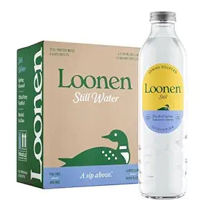 Loonen Still Spring Sourced Water, Glass Bottled with Minerals, Magnesium, Potassium, Calcium, So... | Amazon (US)