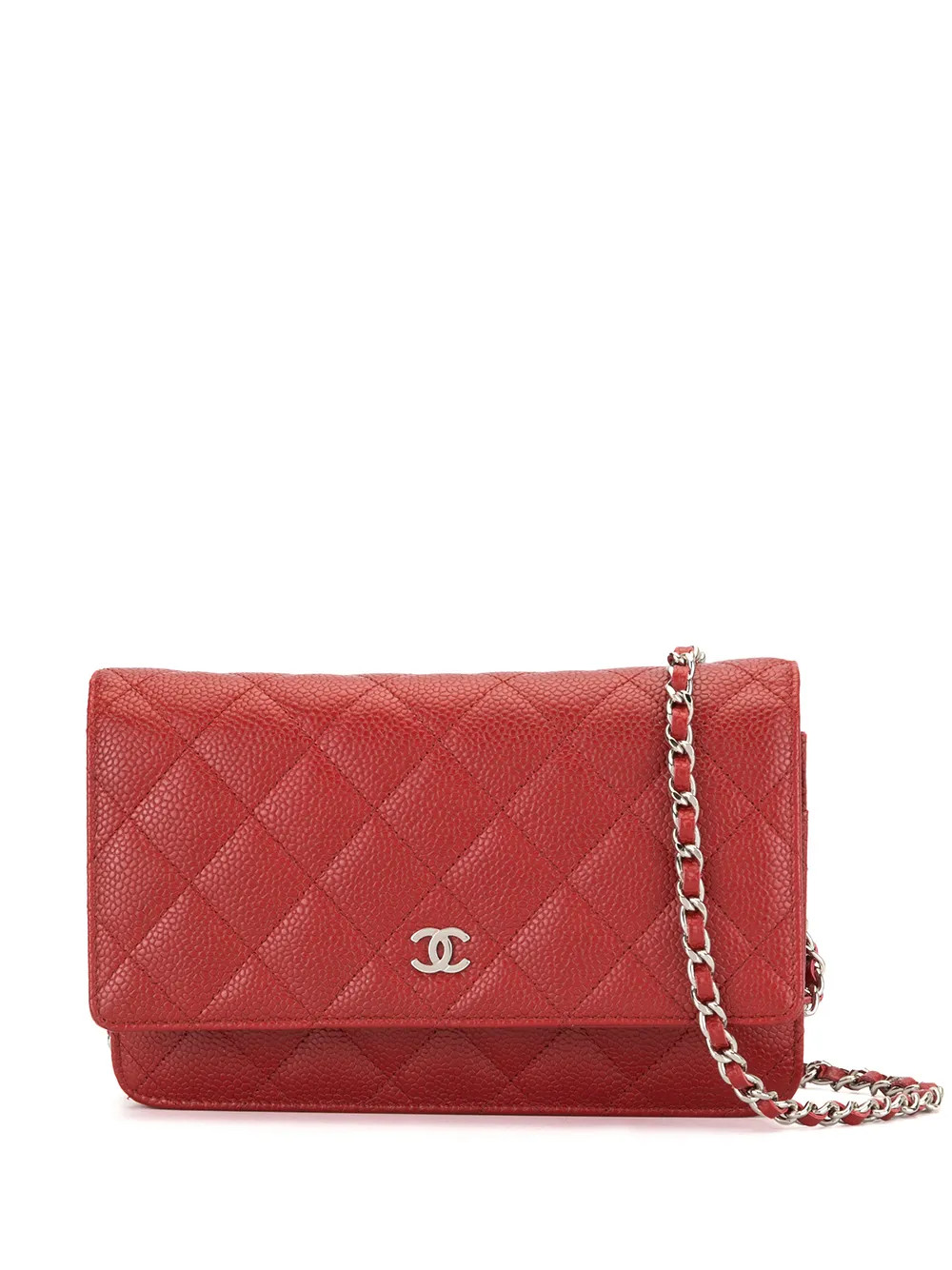 CHANEL Pre-Owned 2015 Diamond Quilted WOC - Farfetch | Farfetch Global