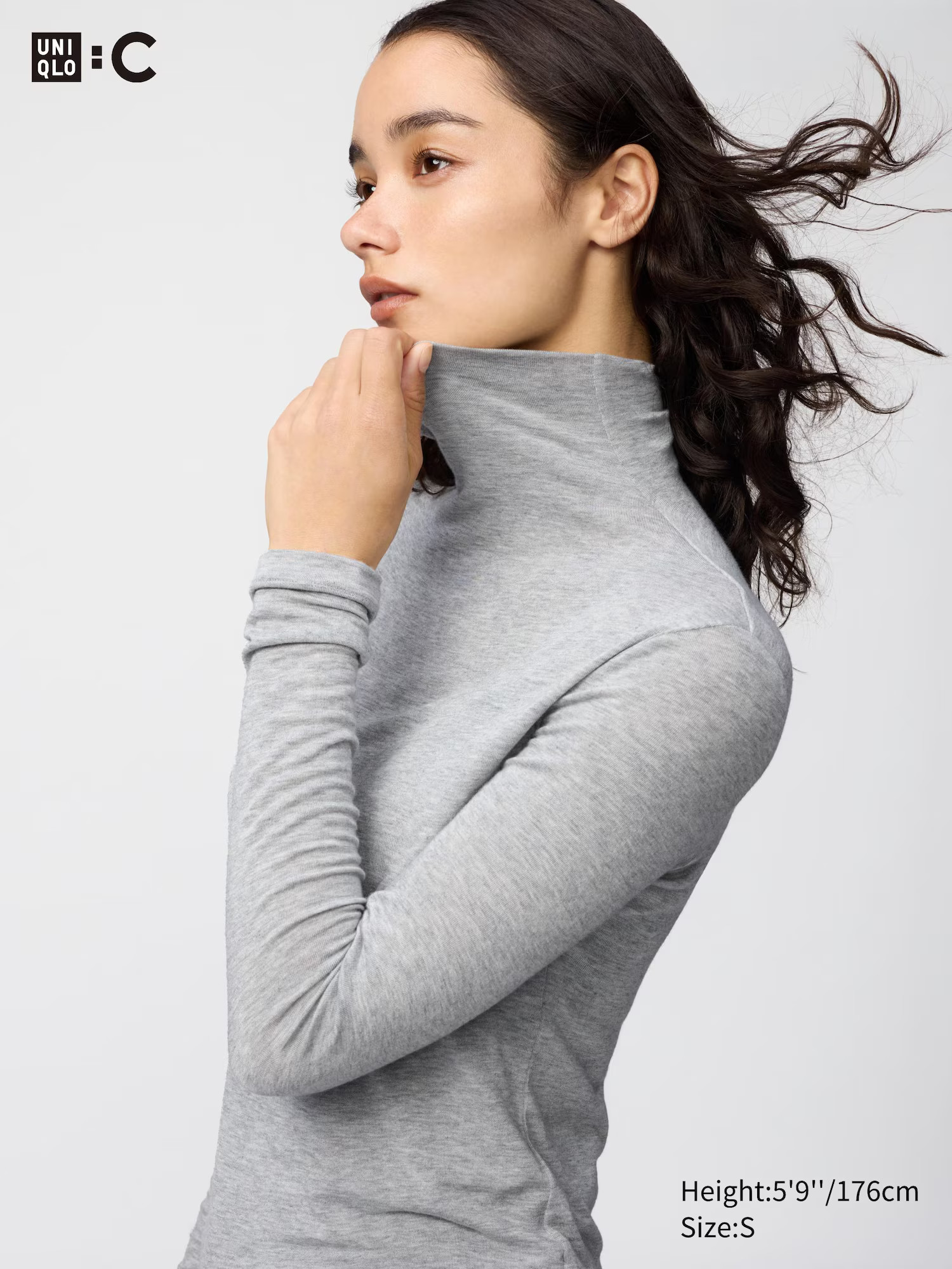 HEATTECH Extra Warm Cashmere Blend Turtleneck T-Shirt | UNIQLO (UK)