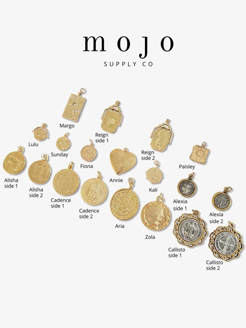 14 Styles! Gold Silver Vintage Pendant Collection Greek Ancient Coin Double Sided Charms Locket H... | Etsy (US)