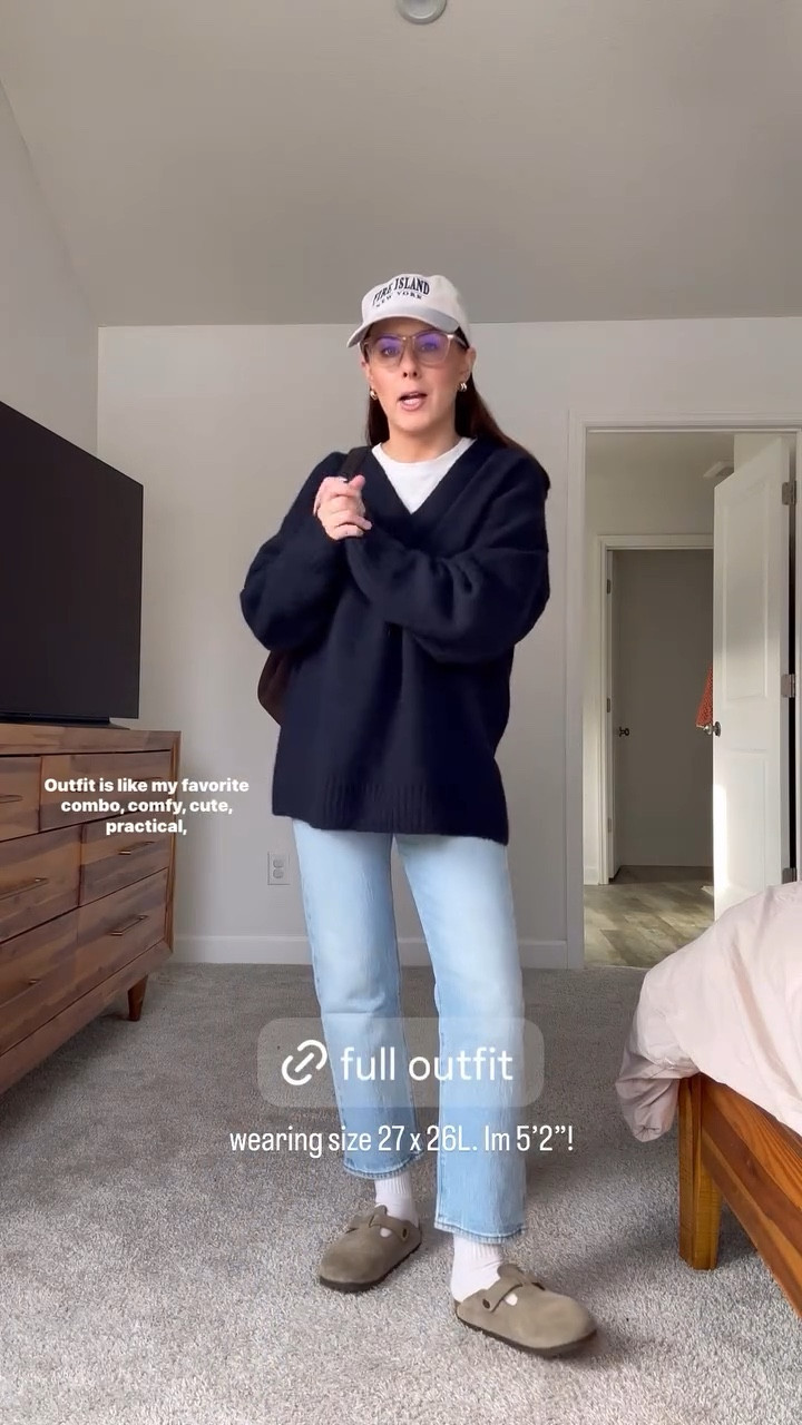 Love these new Levi jeans! 3 lengths. Wearing size 27 in 26L.

Sweater, suede tote on sale too! wearing size 27 x 26L. Im 5’2”!

#LTKSeasonal #LTKSaleAlert #LTKPetite