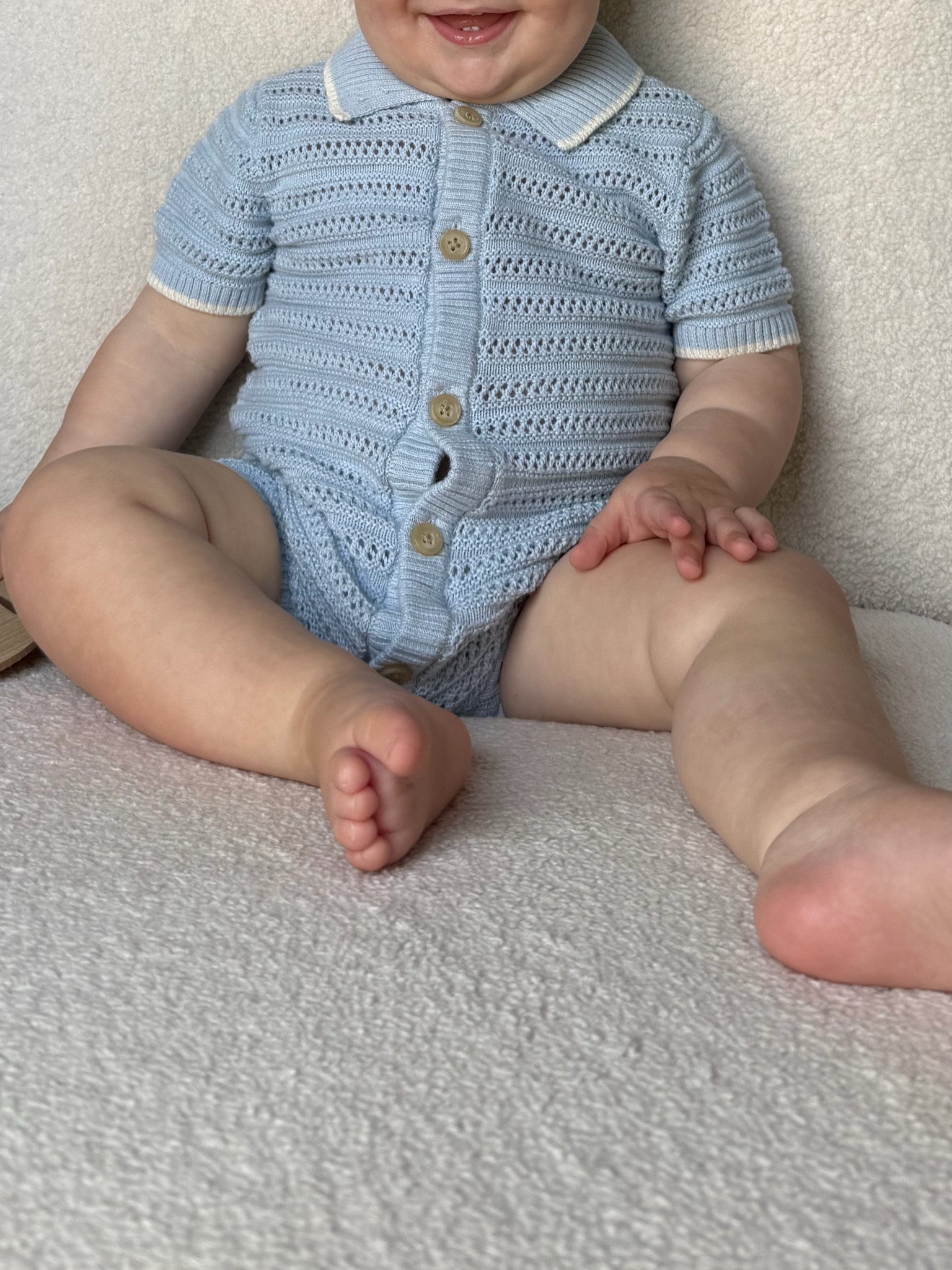 Cutest little knitted romper from old navy 😍 perfect for their Memorial Day sale!! 

#LTKBaby #LTKSaleAlert #LTKKids