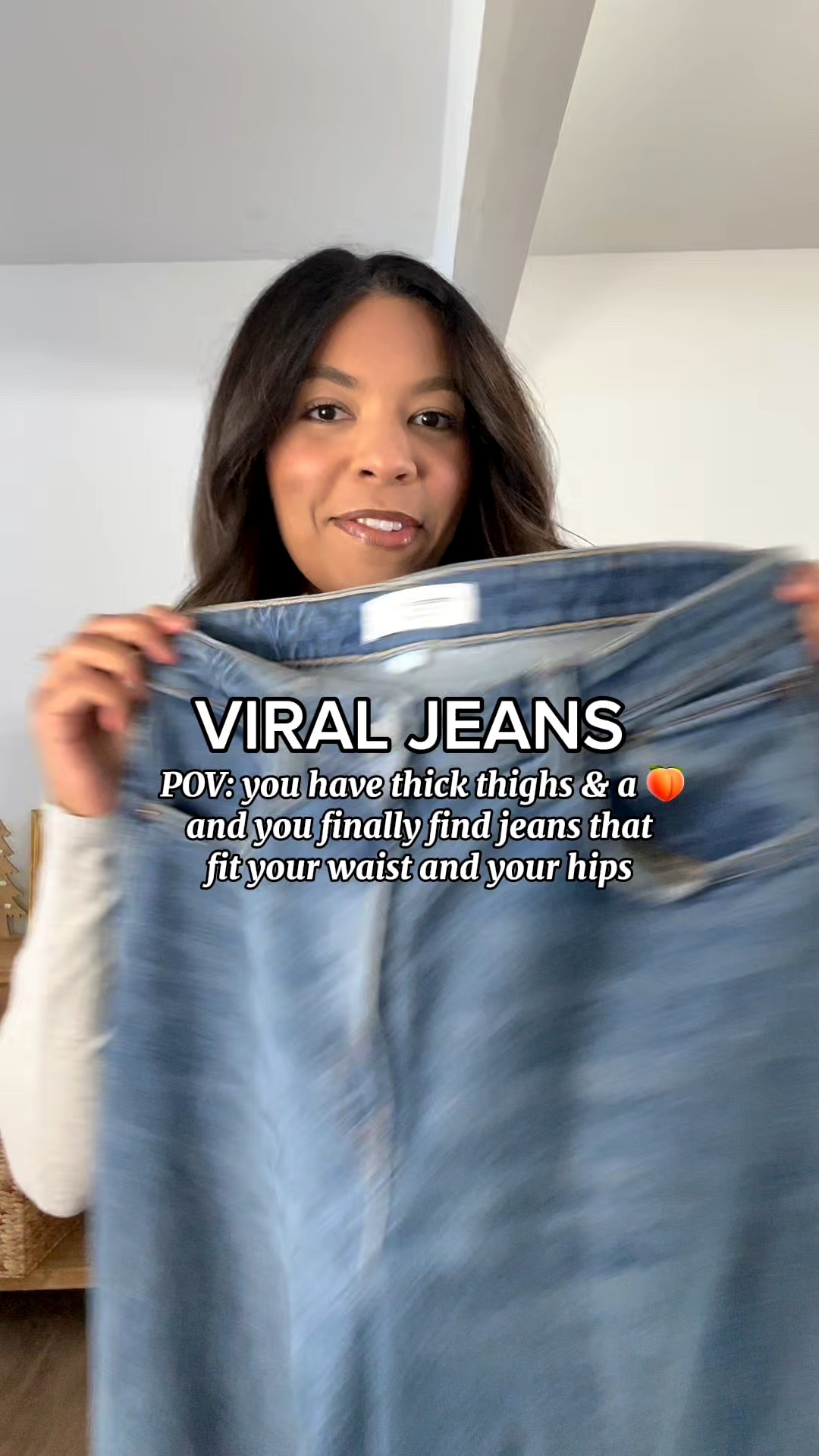 The BEST jeans for the curvy girls!! Size 8! Abercrombie sale use code holidayrush to save additional 15% wearing curve love 8 regular! Usually curve love 8 long! Casual style- medium baby tee! Adidas 
sambas 

Wearing medium wash 

#LTKFindsUnder50 #LTKGiftGuide #LTKSaleAlert