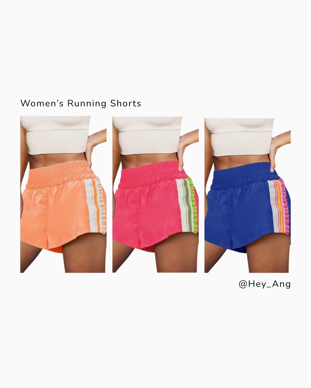 I love these running shorts. They are high waisted. I like the color details on the sides. These would be great for casual days, or the gym. Comes in a bunch of other colors. 

#LTKTall #LTKootd