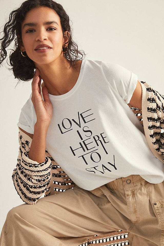 Love Is Here To Stay Graphic Tee | Anthropologie (US)