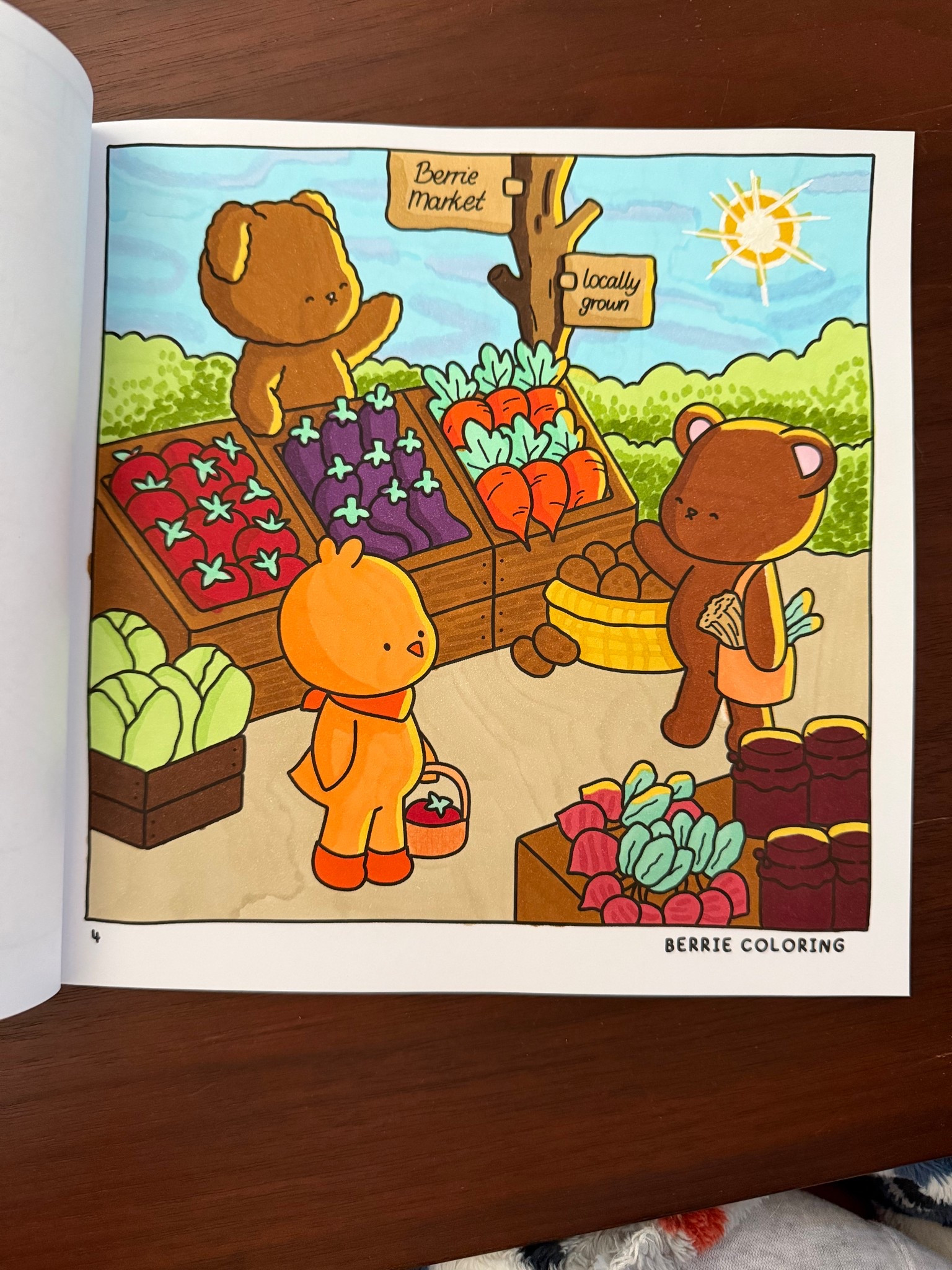 coloring page of the day 

berrie coloring | coloring book | cute coloring | adult coloring book | ohuhu markers | alcohol based markers | colortok | hobby | hobbies 

#LTKSeasonal #LTKFamily #LTKKids