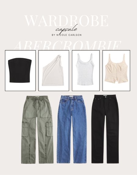 Wardrobe capsule ideas from Abercrombie 

#LTKFindsUnder100 #LTKStyleTip