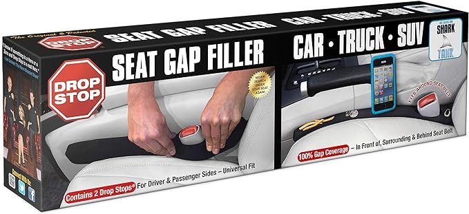Drop Stop - The Original Patented Car Seat Gap Filler (AS SEEN ON Shark Tank) - Set of 2 | Amazon (US)