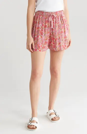 Lucky Brand Floral Pull-On Shorts | Nordstromrack | Nordstrom Rack