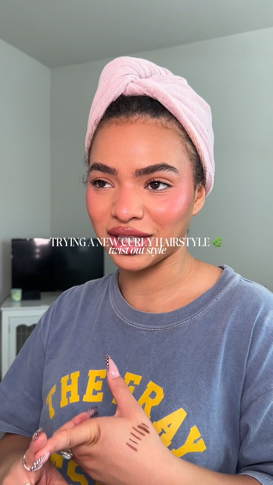 Trying a twist out hairstyle on my 3c curls

#LTKBeauty