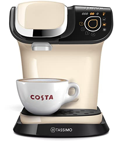TASSIMO Bosch My Way 2 TAS6507GB Coffee Machine, 1500 Watt, 1.3 Litre - Cream | Amazon (UK)