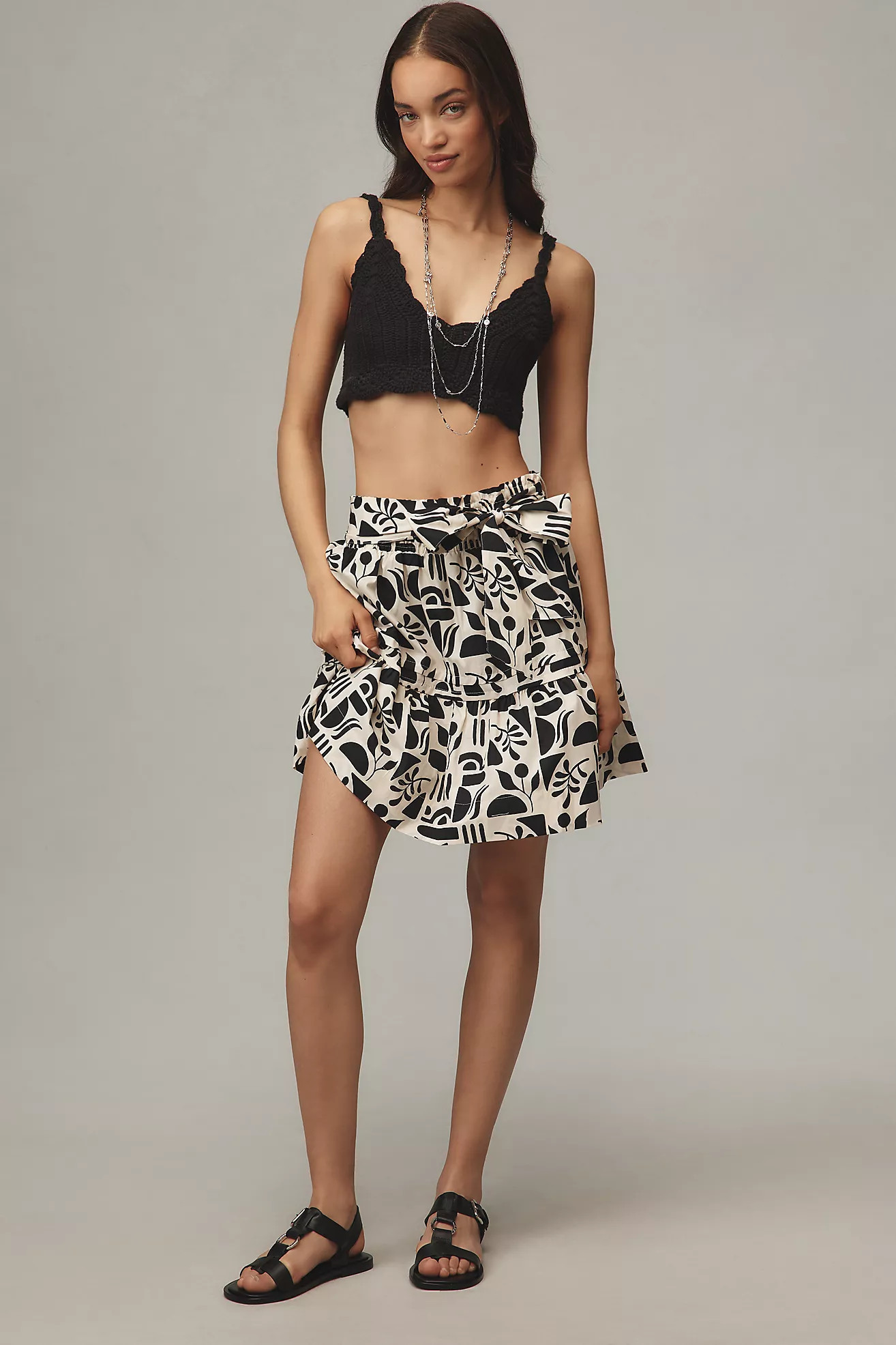 Maeve Somerset Mini Skirt | Anthropologie (US)