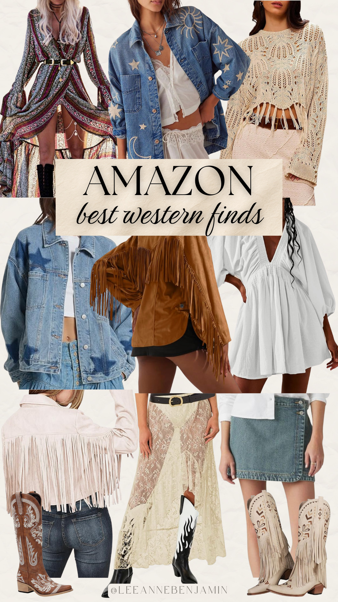 Best Western Finds from Amazon! Perfect for a rodeo, girls weekend in Texas, or just everyday style! 

 #LTKootd #LTKOver40 #LTKSaleAlert