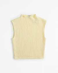 The A&F Paloma Bubble Knit Top | Abercrombie & Fitch (US)