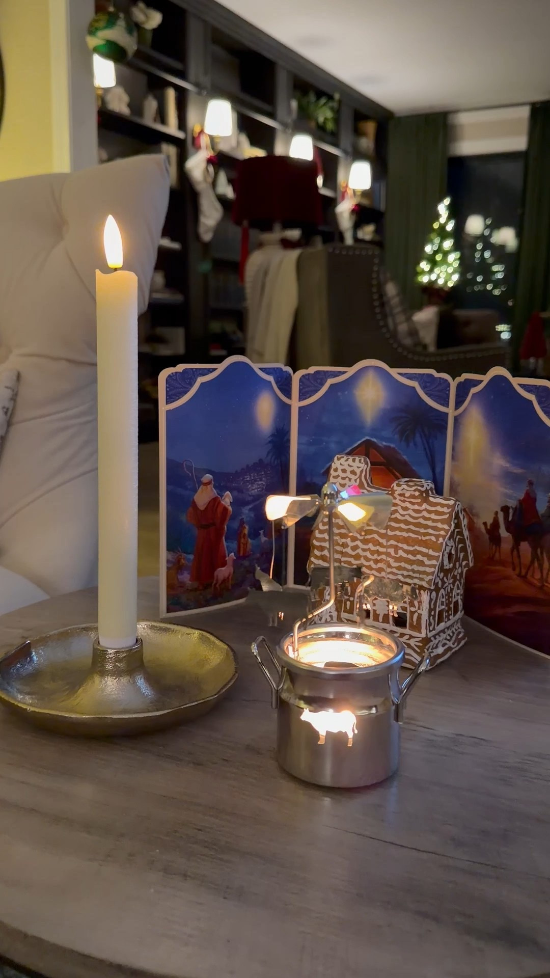 Spinning candle holders! A lovely unique gift idea! 

#LTKHoliday #LTKGiftGuide #LTKHome