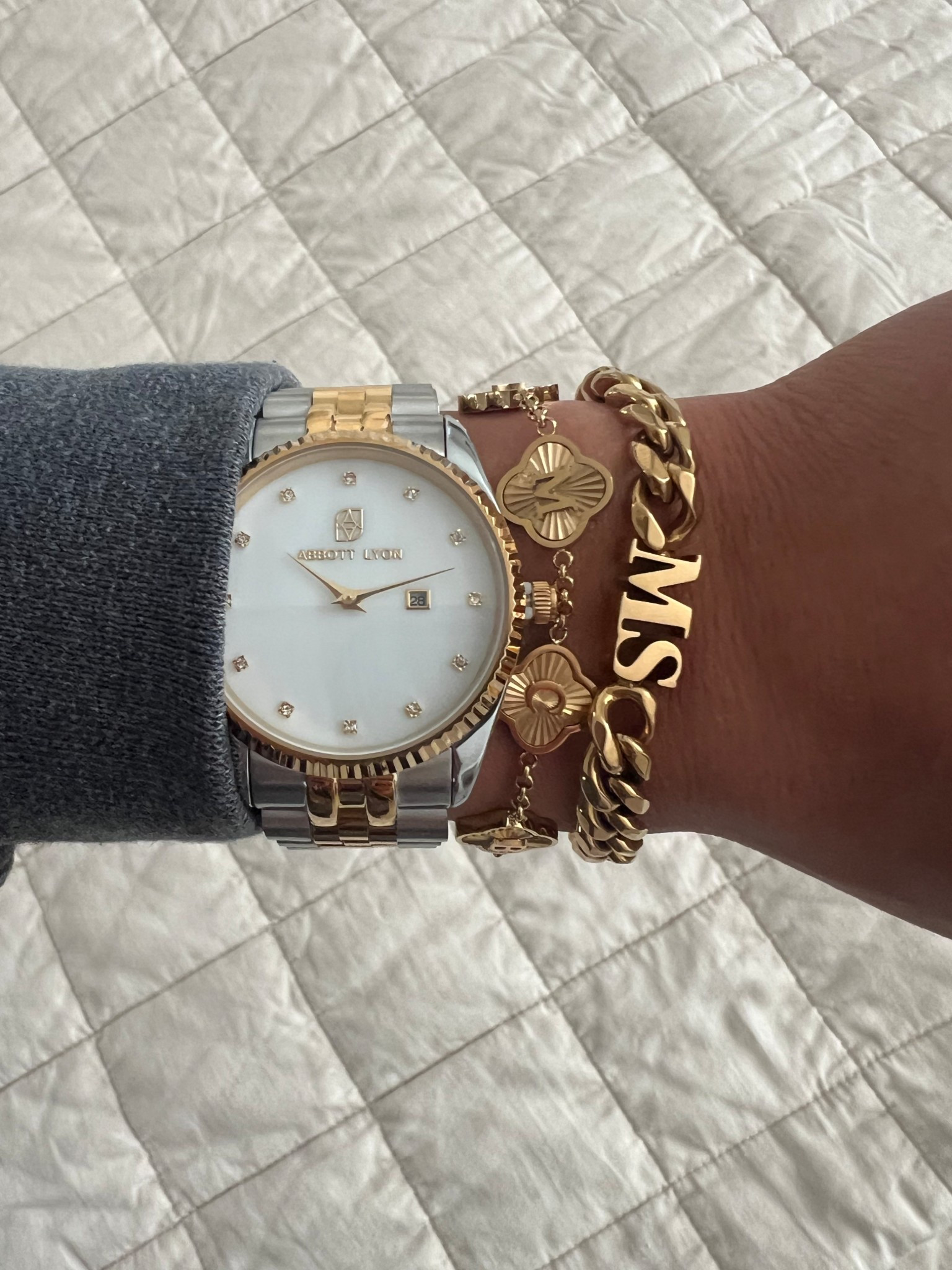 Favorite bracelet stack 
Jewelry for her
Gifts for her 
Mother’s Day gifts  

#LTKmomlife #LTKootd #LTKMothersDay