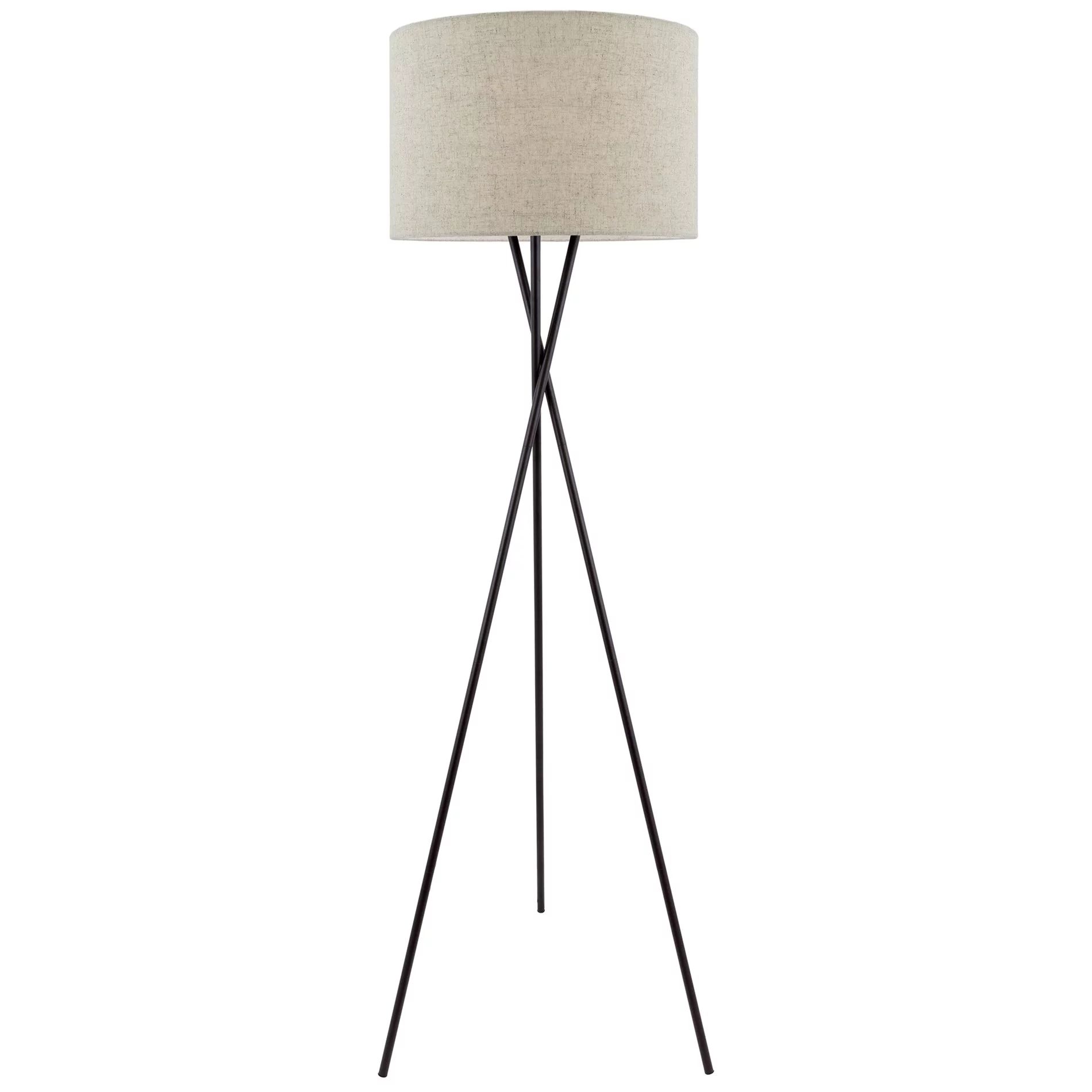 DIMENSIONS: Floor Lamp: 60" (H) x 21" (W) x 21" (L), Shade: 17" (D) x 10.25" (H), Cord Length: 8 ... | Walmart (US)