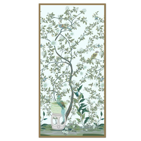 Sitting Bird Panel | Urban Garden Prints