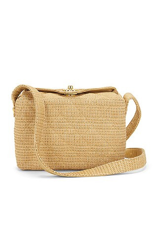 Chanel Raffia Shoulder Bag | FWRD 