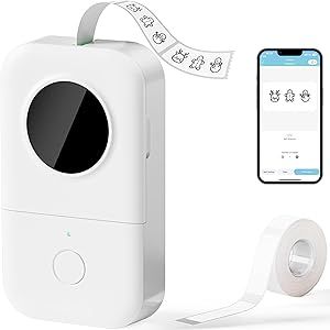 Phomemo D30 Label Printer, Bluetooth Wireless Mini Pocket Smartphone Label Maker Machine, Direct ... | Amazon (US)