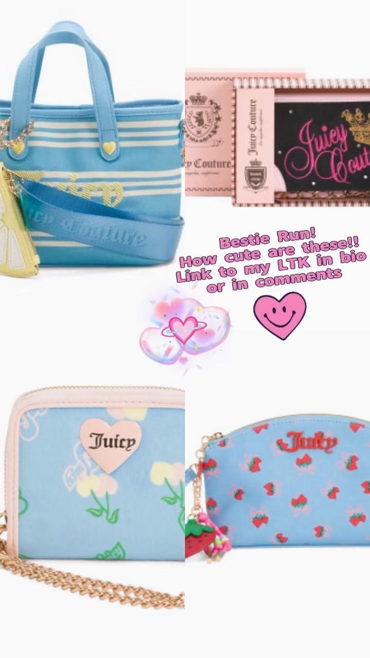 Bestie Run! 
How cute are these!! 
Link to my LTK in bio 
or in comments 

#beachvibes #juicycouture #y2k #vintage #shoppingfun  

#LTKTravel #LTKootd #LTKSpringSale