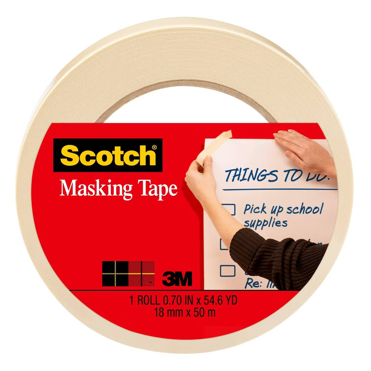Scotch Masking Tape, .70 in x 54.6 yd | Target