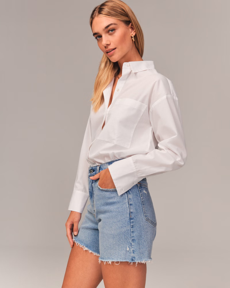 High Rise Dad Short | Abercrombie & Fitch (US)