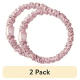 (2 pack) slip pure silk skinny scrunchie - pink | Walmart (US)