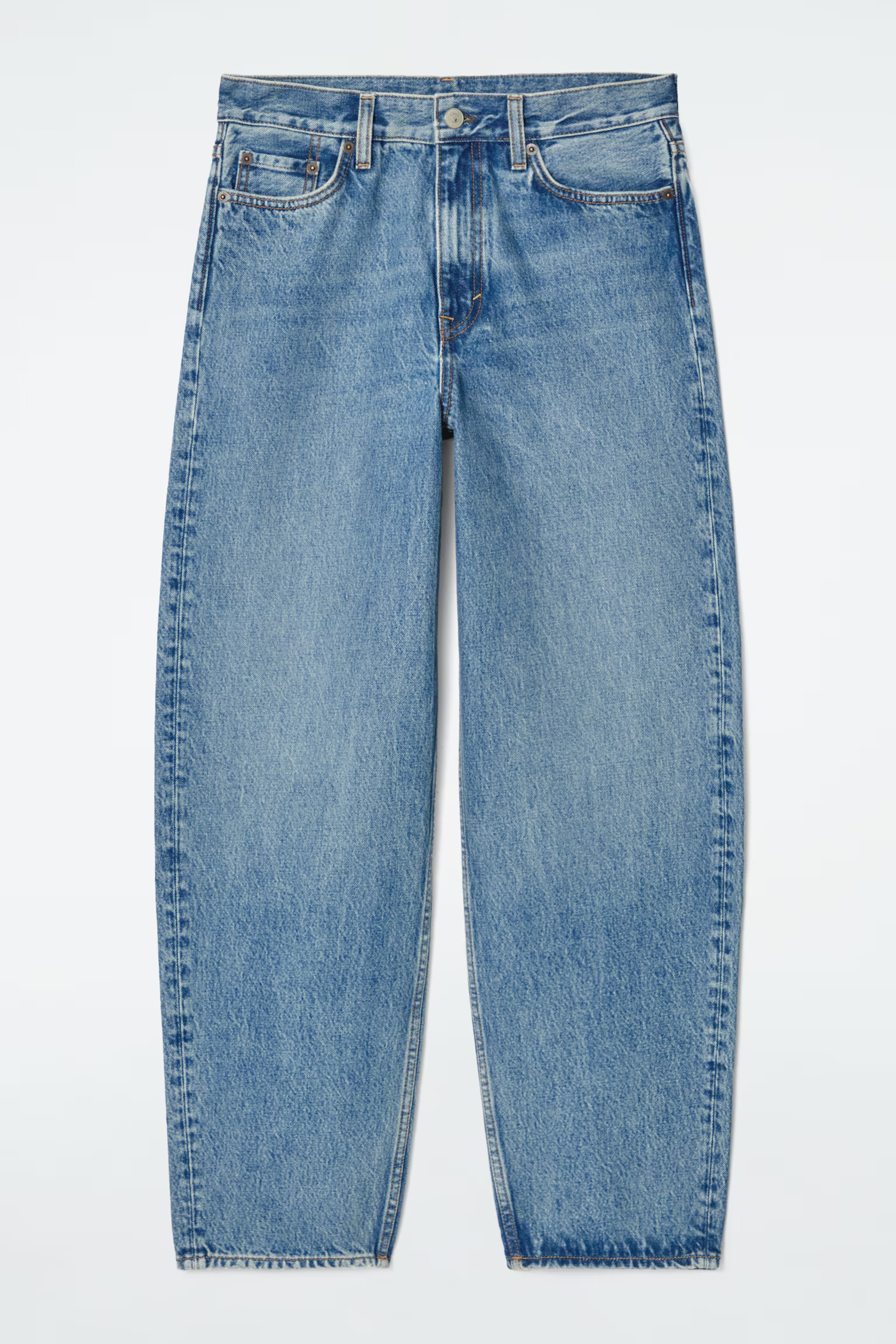ARCH TAPERED JEANS - MID BLUE | COS UK