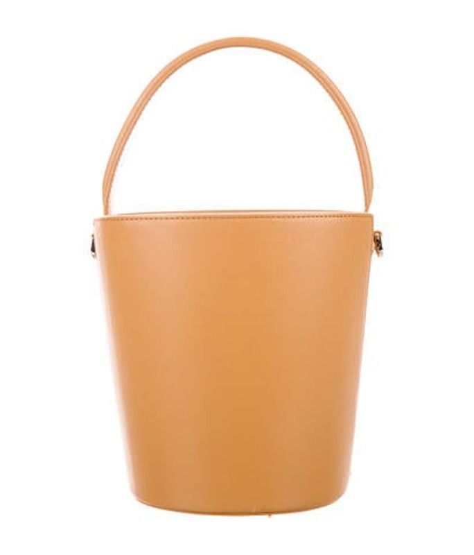 Cafuné Leather Bucket Bag Tan Cafuné Leather Bucket Bag | The RealReal