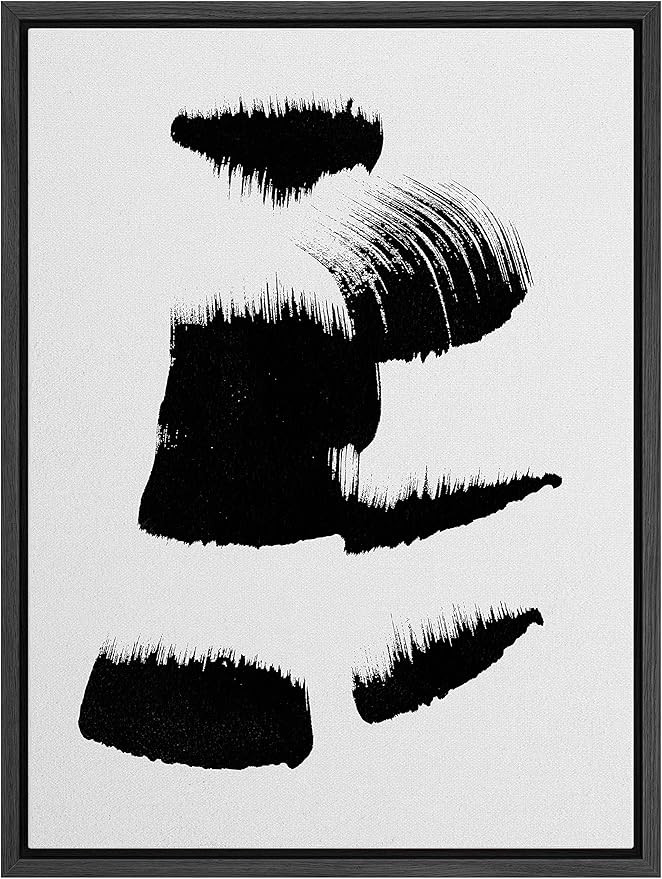 SIGNWIN Framed Canvas Wall Art Abstract Color Block Canvas Prints Home Artwork Decoration for Liv... | Amazon (US)