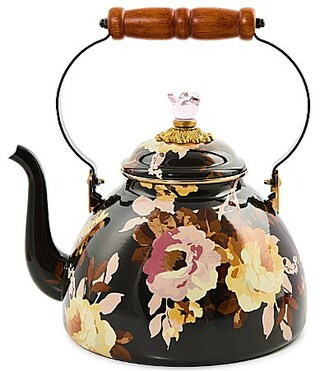 MacKenzie-Childs Wild Rose Tea Kettle - 2 qt. | Dillard's