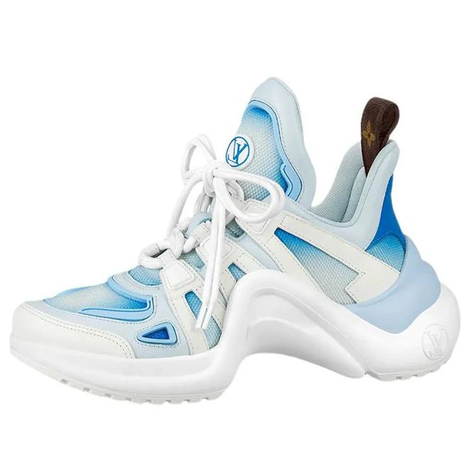 (WMNS) LOUIS VUITTON LV Archlight Sneakers 'White Blue' | KICKS CREW