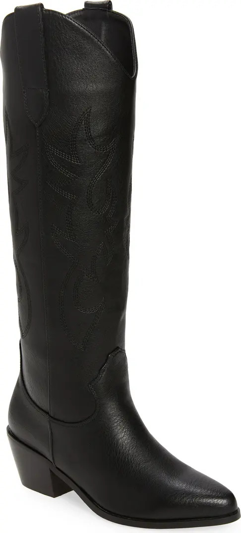 Urson Knee High Western Boot (Women) | Nordstrom