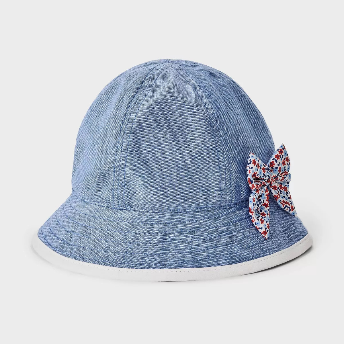 Baby Girls' Summer Celebration Hat - Cat & Jack™ Blue | Target