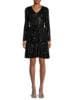 Sequin Belted Fit & Flare Dress | Saks Fifth Avenue OFF 5TH