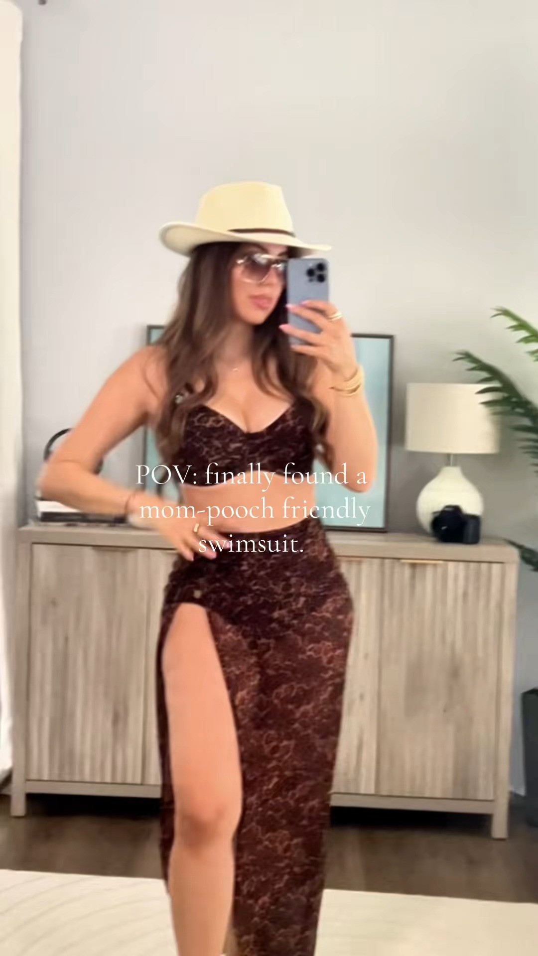 Finally found a mom-pooch friendly swimsuit 🙌 

 #LTKSeasonal #LTKSwim #LTKTravel